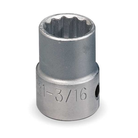 Socket 1 in. Dr 1 3/16 in. 12 Pt. by USA Proto Sockets