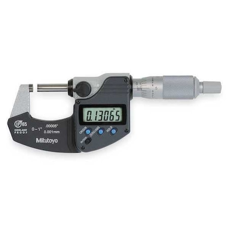 Electronic Micrometer 1 In Cert SPC by USA Mitutoyo Micrometers