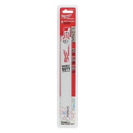 9" L Reciprocating Saw Blade 5 pk. by USA Milwaukee Reciprocating Power Saw Blades