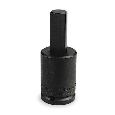 Impact Bit 3/4 x 4 3/4In 6pt Black Oxide by USA Proto Socket Wrench Accessories