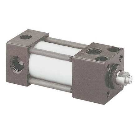 Flush Mounted Air Cylinder with 1/2 Stroke Aluminum 1A424 Speedaire 3/4 Bore Dia 