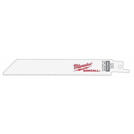 9" L Reciprocating Saw Blade 50 pk. Type 48 01 6187 by USA Milwaukee Reciprocating Power Saw Blades