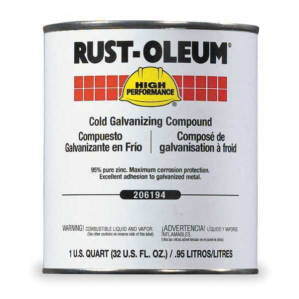 Rust Oleum Cold Galvanizing Compound Gray 1 Qt 206194T Zoro Com   Z0zJp Fo5oy.JPG