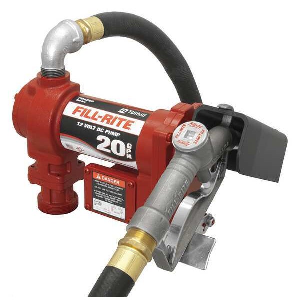 Fill-Rite Fuel Transfer Pump, 1/4 hp, 20 gpm FR4210G | Zoro.com