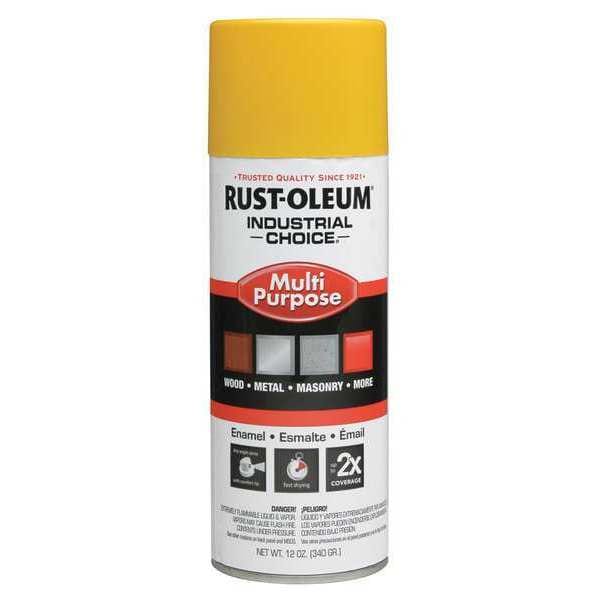 RustOleum Spray Paint, OSHA Safety Yellow, 12 oz. 1644830