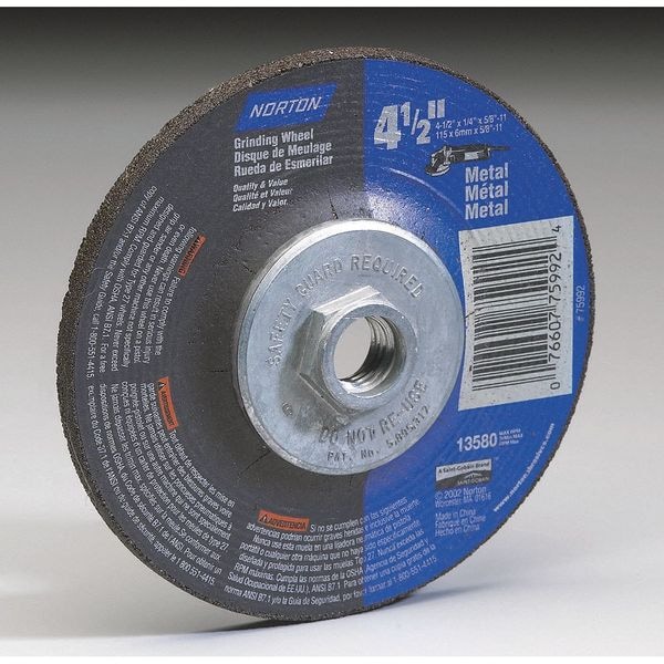 Norton Metal Grinding Wheel 9 inch x1/4 x5/811 eBay