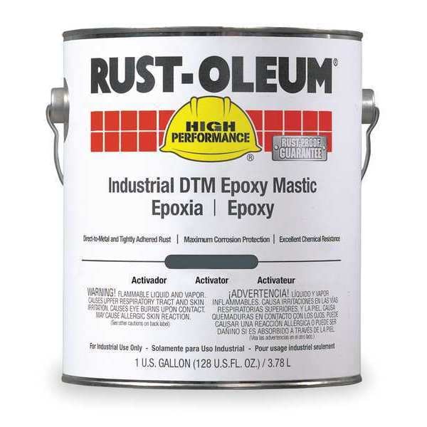 RustOleum 9100 Epoxy Mastic Coating, Marlin Blue, 1G 9122402
