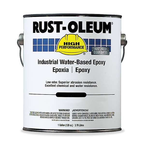 RustOleum 5300 Epoxy Paint, Silver Gray, 1 gal. 5382408