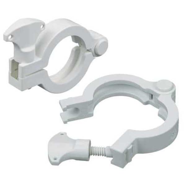 Rubberfab Hinge Clamp, Nylon, 2 In Pipe 13MHHMNGW200